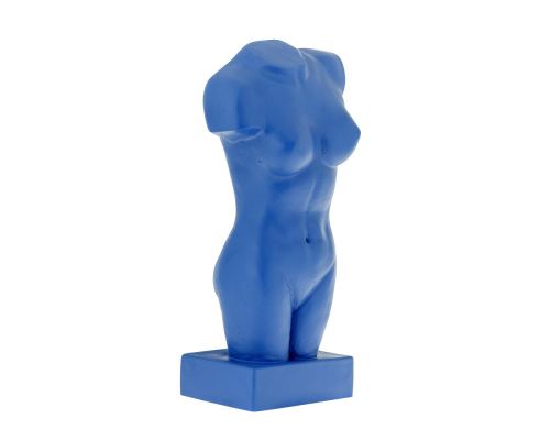 Άγαλμα Γυναικείο Σώμα 41 cm Μπλε 1