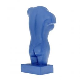 Άγαλμα Γυναικείο Σώμα 41 cm Μπλε 2