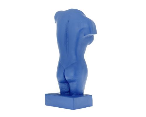 Female Body Modern Statue 41cm Blue 2