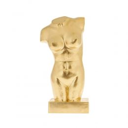 Female Body Modern Statue, 41cm / 16.1'', Gold