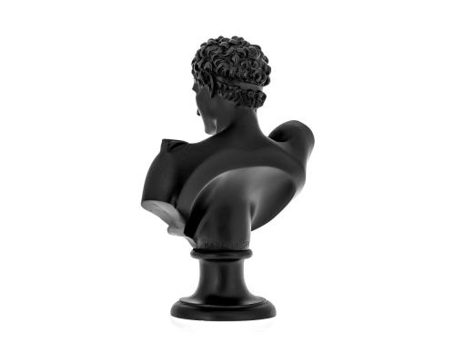 Άγαλμα, Ερμής Προτομή 23 cm, Μαύρο 3