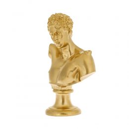 Hermes Head Bust Statue, 23cm, Gold 1