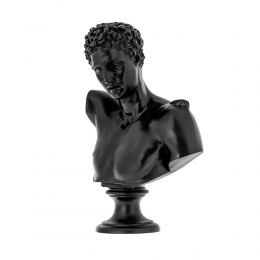 Hermes Head Bust Statue, 31cm, Black 1