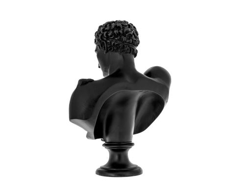 Hermes Head Bust Statue, 31cm, Black 3