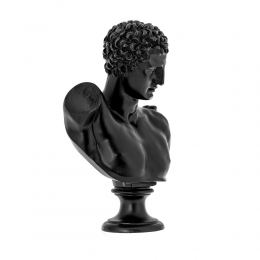 Hermes Head Bust Statue, 31cm, Black 2