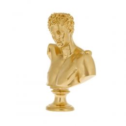 Hermes Head Bust Statue, 31cm Gold 2