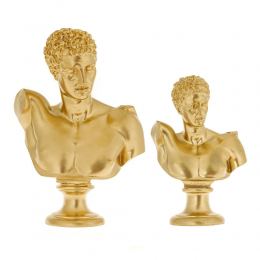 Hermes Head Bust Statue Gold Small and Large