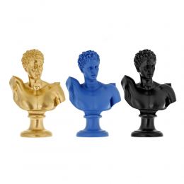 Hermes Head Bust Statue, 23cm All Colors