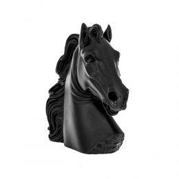 Άγαλμα, Κεφαλή Αλόγου, 17cm, Μαύρο