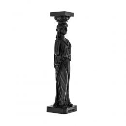 Karyatis or Caryatid, Ancient Greek Statue of Acropolis 26cm Black 1