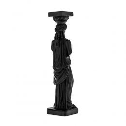 Karyatis or Caryatid, Ancient Greek Statue of Acropolis 26cm Black 2