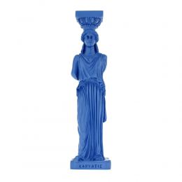 Άγαλμα, Καρυάτιδα, 26 cm, Μπλε