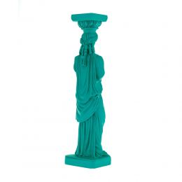 Άγαλμα, Καρυάτιδα, 26 cm, Ανοιχτό Πράσινο 2