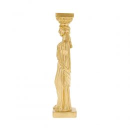 Άγαλμα, Καρυάτιδα, 26 cm, Χρυσό 3