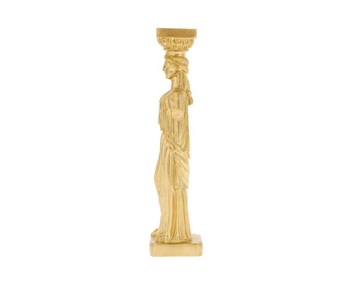 Άγαλμα, Καρυάτιδα, 26 cm, Χρυσό 3