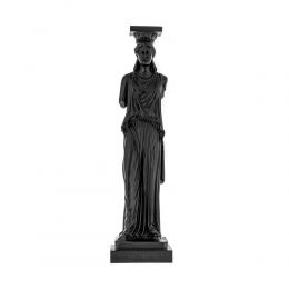 Karyatis or Caryatid, Ancient Greek Statue of Acropolis 37cm / 14.5'', Black