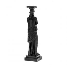 Άγαλμα, Καρυάτιδα, 37 cm, Μαύρο 2