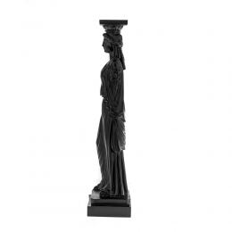 Karyatis or Caryatid, Ancient Greek Statue of Acropolis 37cm Black 3