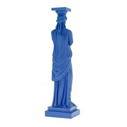 Karyatis or Caryatid, Ancient Greek Statue of Acropolis 37cm Blue 2