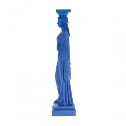 Άγαλμα, Καρυάτιδα, 37 cm, Μπλε 3