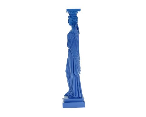 Άγαλμα, Καρυάτιδα, 37 cm, Μπλε 3