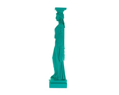 Άγαλμα, Καρυάτιδα, 37 cm, Ανοιχτό Πράσινο 3