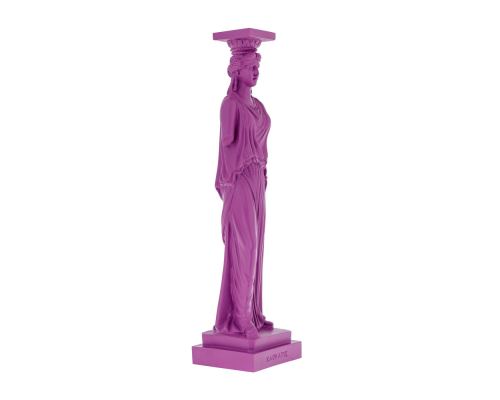 Άγαλμα, Καρυάτιδα, 37 cm, Βιολετί 1