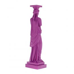 Karyatis or Caryatid, Ancient Greek Statue of Acropolis 37cm Violet 2