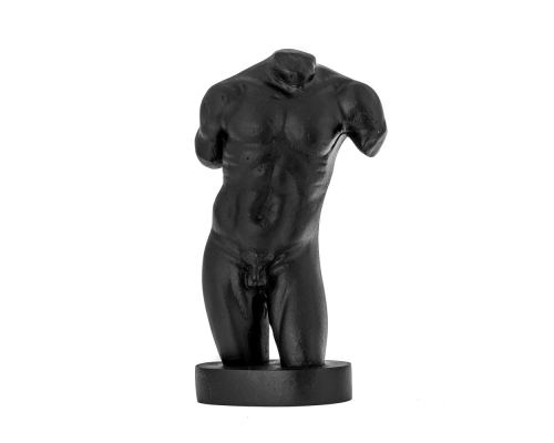 Male Body Modern Statue, 21cm / 8.2'', Black