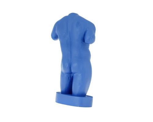 Male Body Modern Statue, 21cm Blue 2