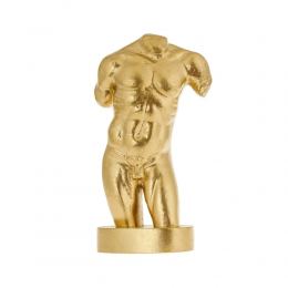 Male Body Modern Statue, 21cm / 8.2'', Gold