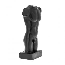 Male Body Modern Statue, 43cm Black 1