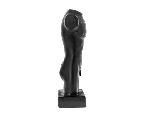 Male Body Modern Statue, 43cm Black 2