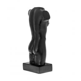 Male Body Modern Statue, 43cm Black 3