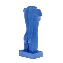 Male Body Modern Statue, 43cm Blue 3
