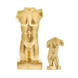 Male Body Modern Statue Gold Large and Small Sizes