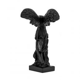 Nike Winged Goddess of Samothrace or Victory Goddess, Ancient Greek Statue 36 cm Black 3