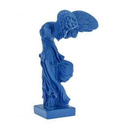 Nike Winged Goddess of Samothrace or Victory Goddess, Ancient Greek Statue 19 cm Blue 2