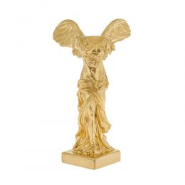 Nike Winged Goddess of Samothrace or Victory Goddess, Ancient Greek Statue 19 cm Gold 1