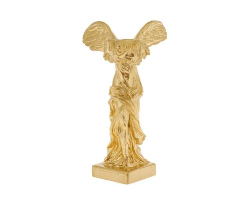 Nike Winged Goddess of Samothrace or Victory Goddess, Ancient Greek Statue 19 cm Gold 1