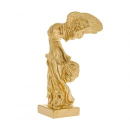 Nike Winged Goddess of Samothrace or Victory Goddess, Ancient Greek Statue 19 cm Gold 2