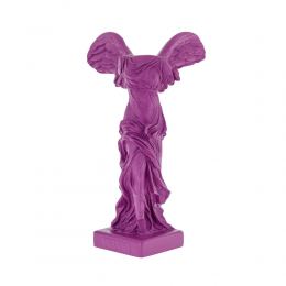 Nike Winged Goddess of Samothrace or Victory Goddess, Ancient Greek Statue 19 cm Violet 1