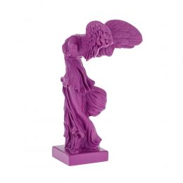 Nike Winged Goddess of Samothrace or Victory Goddess, Ancient Greek Statue 19 cm Violet 2