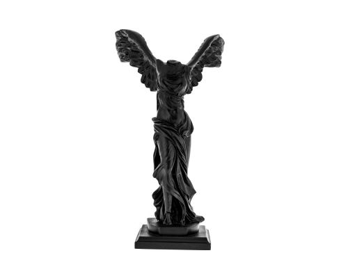 Nike Winged Goddess of Samothrace or Victory Goddess, Ancient Greek Statue 30 cm, Black 1