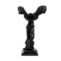 Nike Winged Goddess of Samothrace or Victory Goddess, Ancient Greek Statue 30 cm, Black 3
