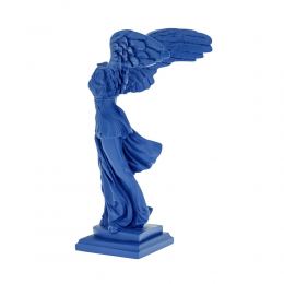 Nike Winged Goddess of Samothrace or Victory Goddess, Ancient Greek Statue 30 cm Blue 2