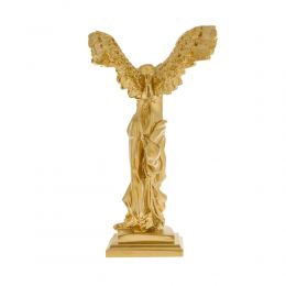 Nike Winged Goddess of Samothrace or Victory Goddess, Ancient Greek Statue 30 cm Gold 3