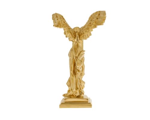 Nike Winged Goddess of Samothrace or Victory Goddess, Ancient Greek Statue 30 cm Gold 3
