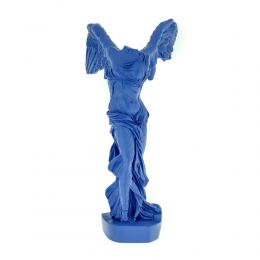 Nike Winged Goddess of Samothrace or Victory Goddess, Ancient Greek Statue 36 cm Blue 1