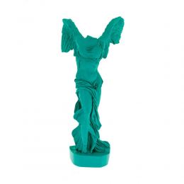 Nike Winged Goddess of Samothrace or Victory Goddess, Ancient Greek Statue 36 cm Bright Green 1